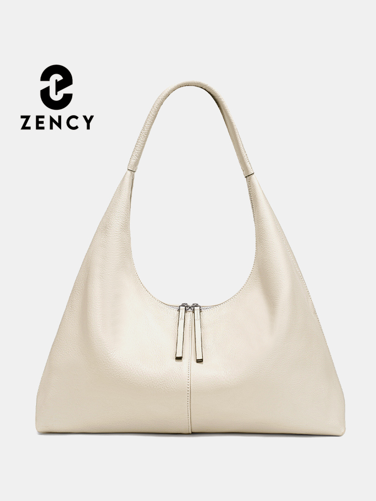 Leatherwork Designs - Sac Hobo en cuir véritable pour