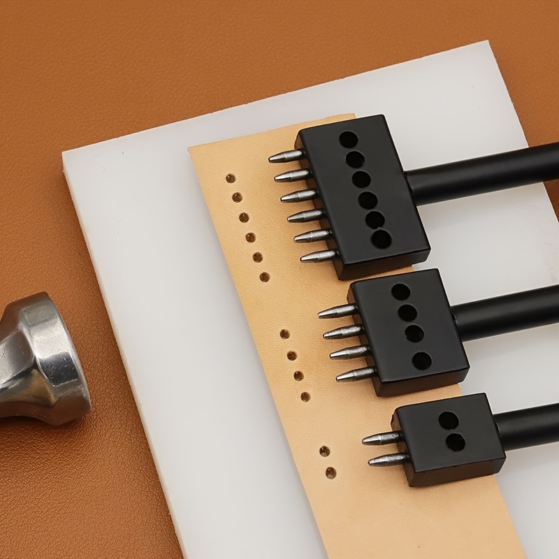 Leatherwork Manual - Outil de poinçonnage manuel pour cuir