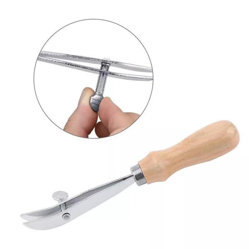 Leatherwork Edge Creaser - 1pc Outil de rainurage et de