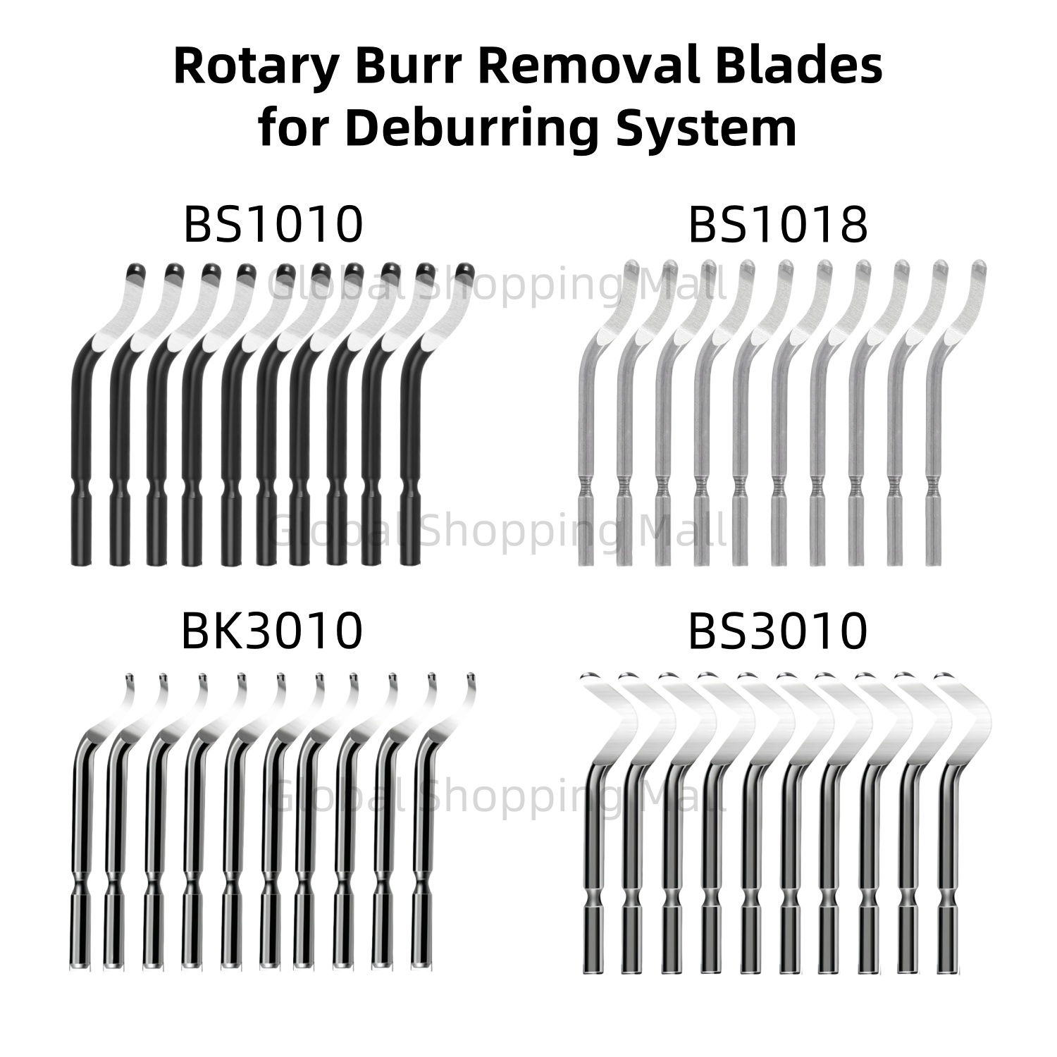 Swivel Knife Tool - Lot de 10 lames pivotantes à