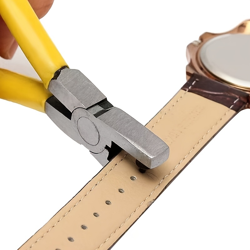 Leatherwork Punching Tool - Pince perforatrice 5-en-1 pour bracelets de