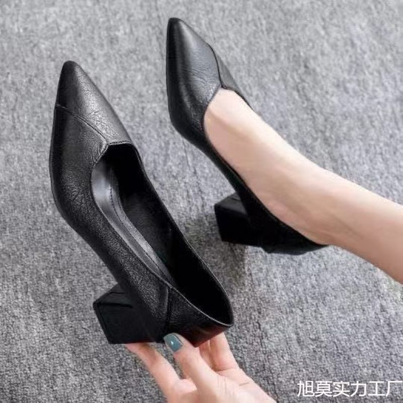 Leatherwork Jobs - Chaussures à talons hauts en cuir