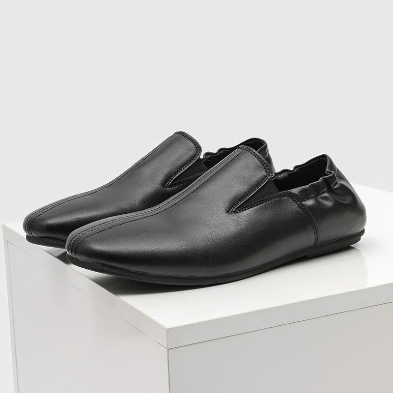 Leatherwork Designs - Marque hommes chaussures décontractées sans lacet
